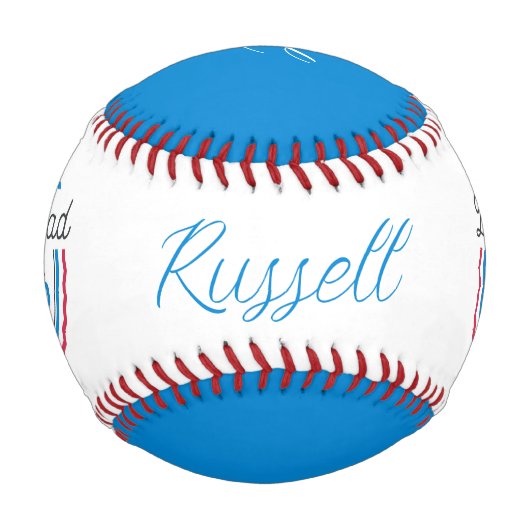 Wir Liebe Sie Vater Baseball (Rückseite)