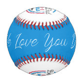 Wir Liebe Sie Vater Baseball (Vorderseite)