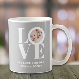 Wir Liebe Sie Vater Custom Foto Vatertag Kaffeetasse