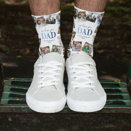 Wir Liebe Sie Vater Foto Collage Socks Socken