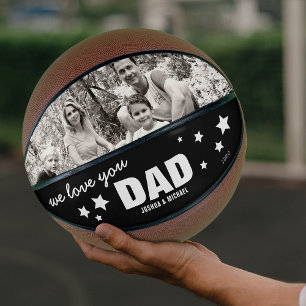 Wir Liebe Sie Vater Foto   Schwarz-Weiß-Stars Basketball