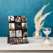 Wir Liebe Sie VATER Moderne Coole Elegante Vater's Fotoplatte (Seite)