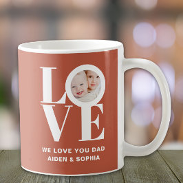 Wir Liebe Sie Vater Personalisiert Foto Vatertag Kaffeetasse
