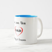 Wir Liebe Sie Vater Tasse (VorderseiteRechts)