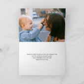 Wir Liebe Sie Vatertag Foto Karte (Innenseite)