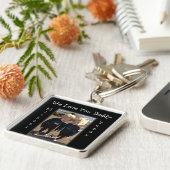 Wir Liebe Sie Vati-Kindernamen fertigen Schlüsselanhänger (Seite)