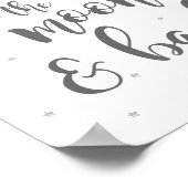 Wir Liebe Sie zum Mond und zurück Kinderzimmer Pos Poster (Ecke)