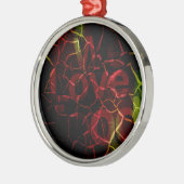 Wir Liebe Silbernes Ornament (Links)
