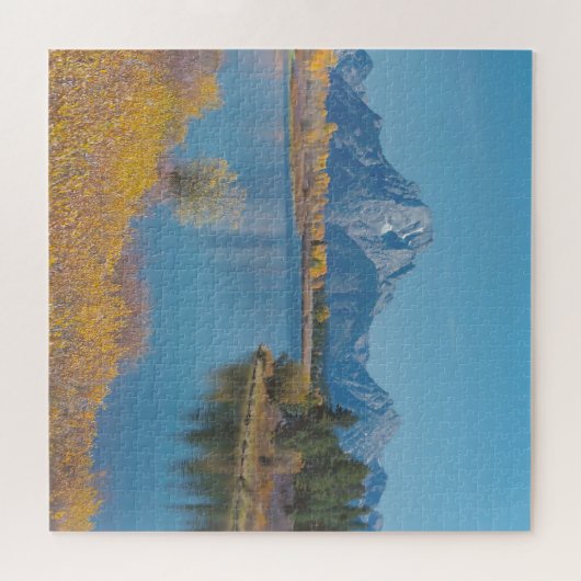 Wir Liebe Snake River Wyoming. Puzzle (Horizontal)