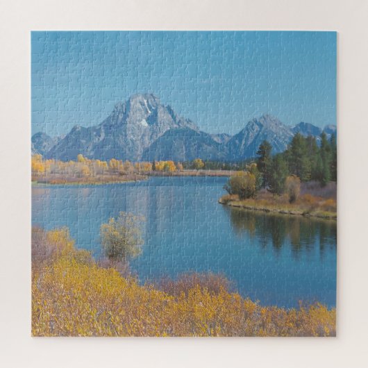 Wir Liebe Snake River Wyoming. Puzzle (Vertikal)