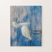Wir Liebe Snowy Egrets in Florida Puzzle (Vertikal)