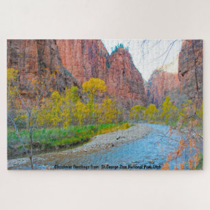 Wir Liebe St. George Zion Nationalpark Utah Jigsaw Puzzle