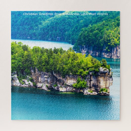 Wir Liebe Summerville Lake West Virginia. Jigsaw P Puzzle (Vertikal)