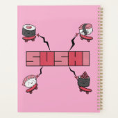 Wir Liebe Sushi - Sushi Liebe - ASL ILY Obsession Planer (Rückseite)