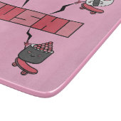 Wir Liebe Sushi - Sushi Liebe - ASL ILY Obsession Schneidebrett (Ecke)