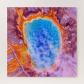 Wir Liebe Thermal Spring Wyoming. Puzzle (Horizontal)
