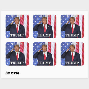 Wir Liebe Trump Stickers