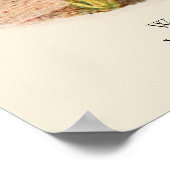 "Wir Liebe unser kleiner Garten" Guinea Schweinege Poster (Ecke)