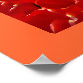 Wir Liebe Unsere CNA-Poster Orange Tulip-Blume Poster (Ecke)