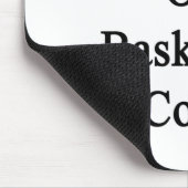 Wir Liebe unseren Basketballtrainer Mousepad (Ecke)