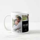 "Wir Liebe unseren Vater" Runde Kaffeetasse (Links)