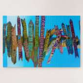Wir Liebe Unterschriftenposten in Florida Jigsaw P Puzzle (Horizontal)