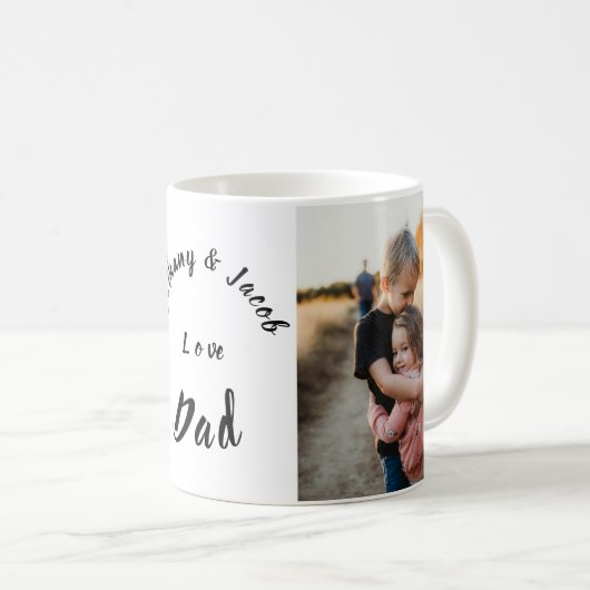 Wir Liebe Vater Kaffeetasse (VorderseiteRechts)