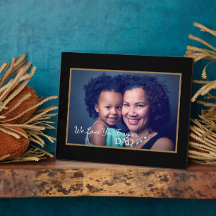 Wir Liebe Vater Vater Foto Tochter personalisieren Fotoplatte