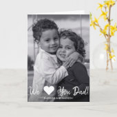 Wir Liebe Vater Vatertagskarte Karte (Gelbe Blume)