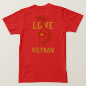 wir Liebe Viet Nam T-Shirt (Design Rückseite)