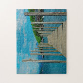 Wir Liebe Vinnipausake Lake New Hampshire Puzzle (Vertikal)