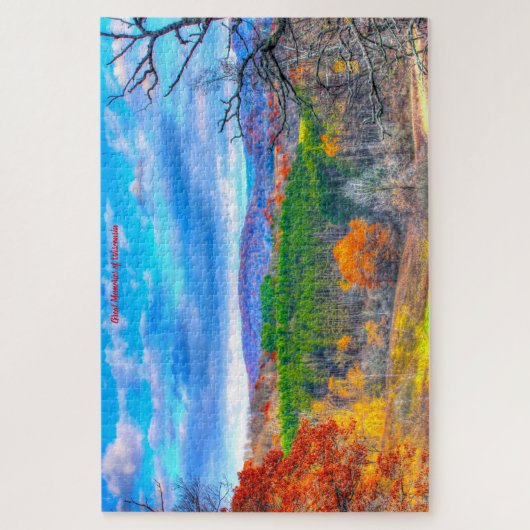 Wir Liebe Wälder in Wisconsin. Jigsaw Puzzle (Vertikal)