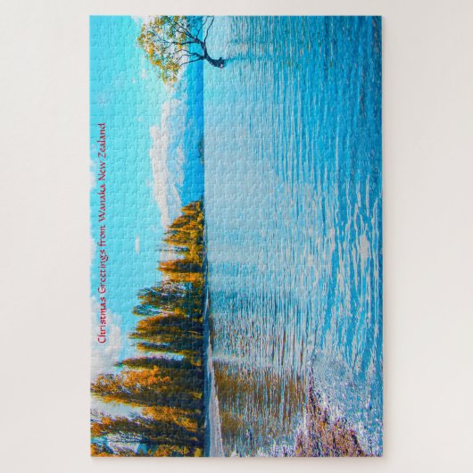 Wir Liebe Wanaka Neuseeland Jigsaw Puzzle (Vertikal)