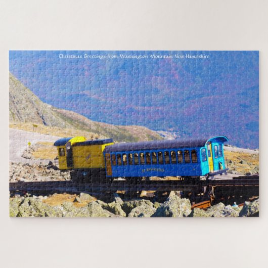 Wir Liebe Washington Mountain New Hampshire Jigsaw Puzzle (Horizontal)