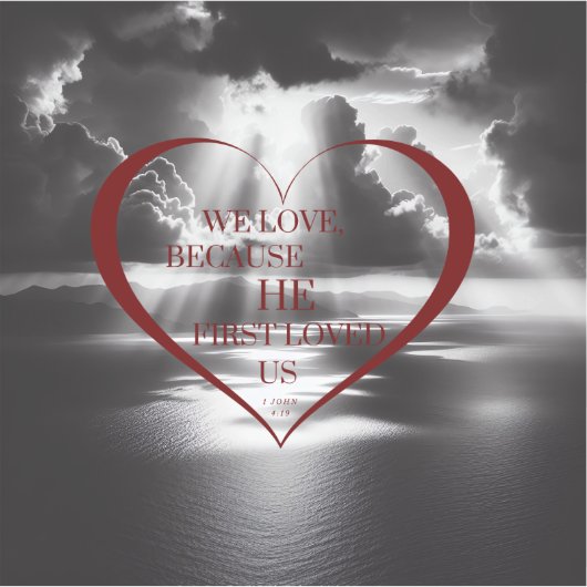 Wir Liebe wegen Aufklebers Aufkleber (Vorderseite)