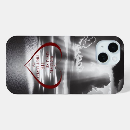 Wir Liebe wegen Fall per Telefon Case-Mate iPhone Hülle (Rückseite (Horizontal))