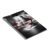 Wir Liebe wegen Notebook Notizblock (Rechte Seite)