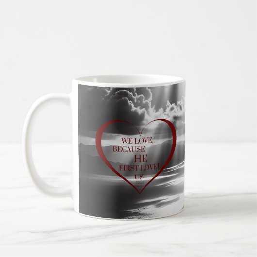 Wir Liebe wegen Tasse (Links)