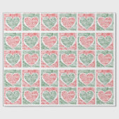 Wir Liebe Weihnachts-Geschenkpapier Geschenkpapier (Flach)