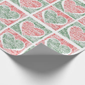 Wir Liebe Weihnachts-Geschenkpapier Geschenkpapier (Ecke)