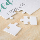 Wir Liebe, weil die Bibel Verse Christlicher Glaub Puzzle (Seite)