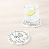 Wir Liebe, weil er uns zuerst geliebt hat Getränkeuntersetzer (Seite)