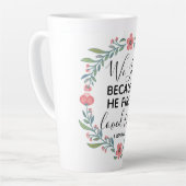 Wir Liebe, weil er uns zuerst geliebt hat Milchtasse (Linke Ecke)