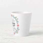 Wir Liebe, weil er uns zuerst geliebt hat Milchtasse (Vorderseite)