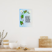 Wir Liebe, weil er uns zum ersten Mal liebte 1 Joh Poster (Küche)