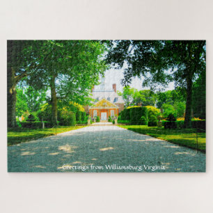 Wir Liebe Williamsburg Virginia Jigsaw Puzzle