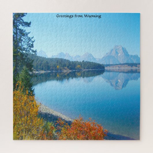 Wir Liebe Wyoming Jigsaw Puzzle (Vertikal)