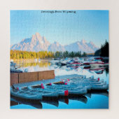 Wir Liebe Wyoming. Jigsaw Puzzle (Vertikal)