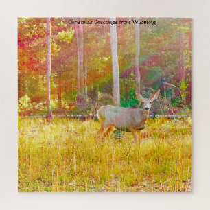 Wir Liebe Wyoming. Jigsaw Puzzle