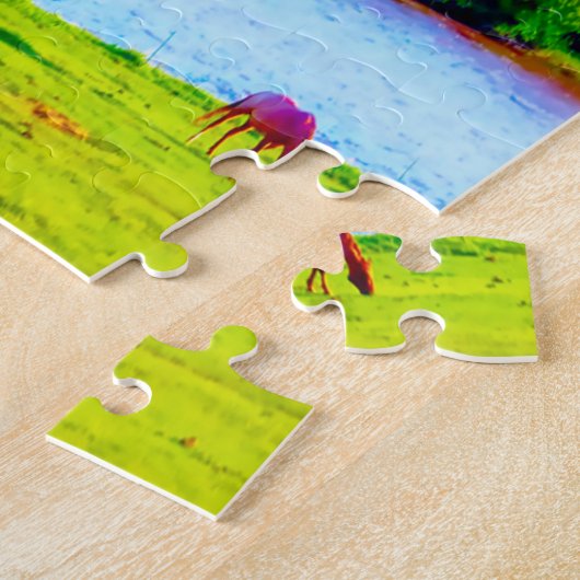 Wir Liebe Wyoming. Puzzle (Seite)